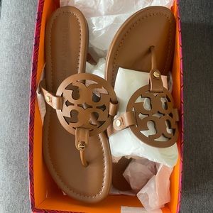 fresh out of box Tory Burch Miller Sandals size 9